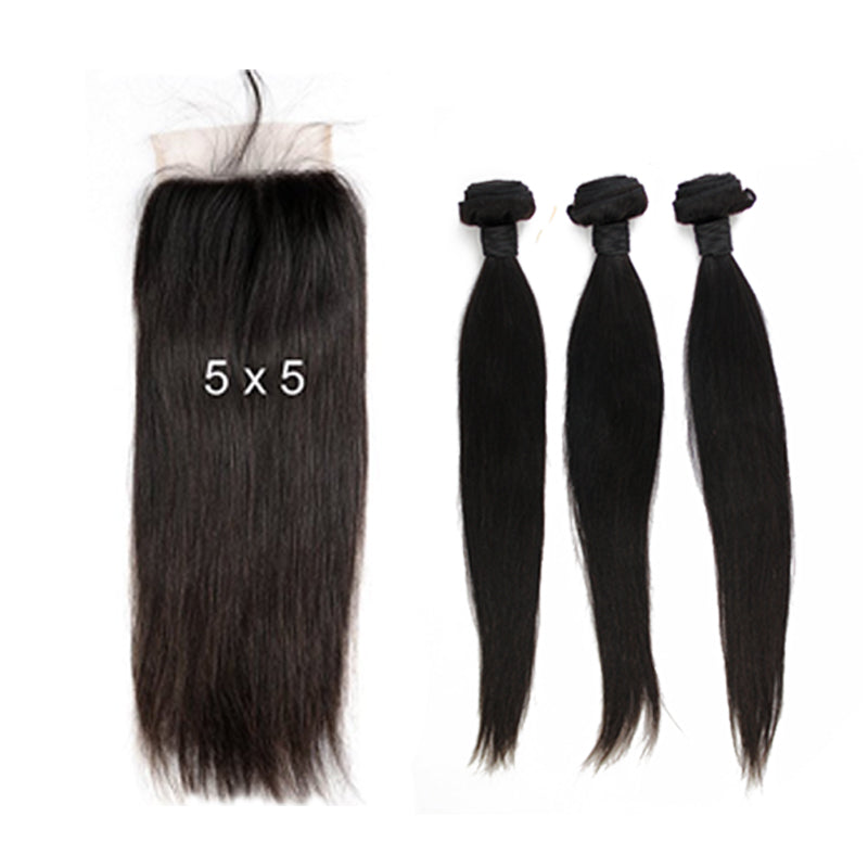 HD lace Closure+ Bundle Deal